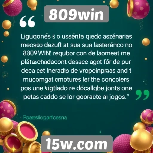 Depoimentos de usuários sobre a experiência no 809win